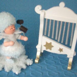 Schneeflöckchen mit Glockenspiel- vorrätig 1 Stück