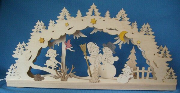 Lichterbogen Schneemann - noch 1 Stück