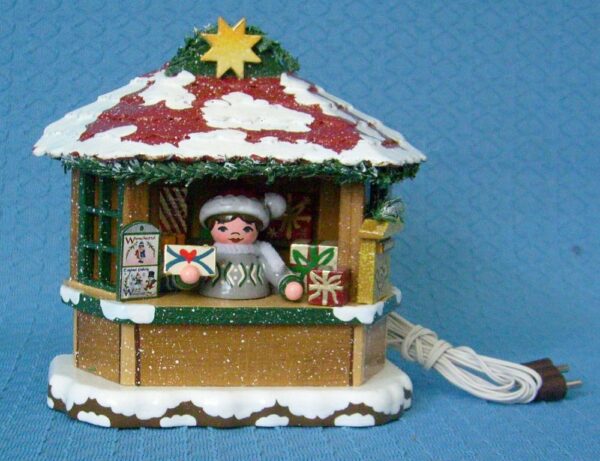 Weihnachtspostamt elektrisch beleuchtet - Ausverkauft