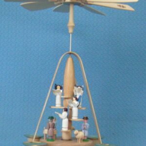 Pyramide Engeltreppe mit Christi Geburt