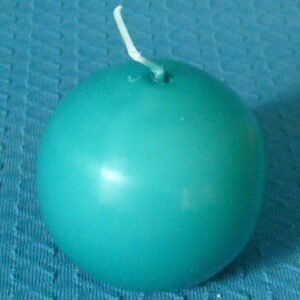 Kugelkerze smaragd 6 cm
