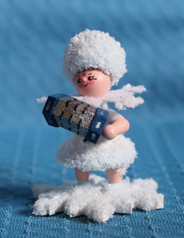 Schneeflöckchen mit Konzertina