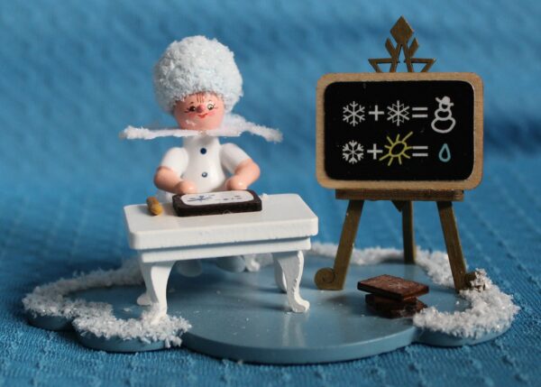 Schneeflöckchen als Schüler