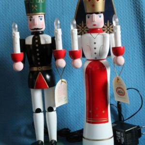 Engel und Bergmann elektrisch beleuchtet 40 cm